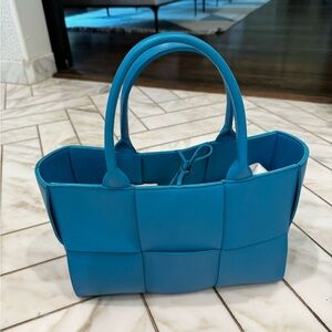 Aqua Blue Bottega Veneta Women's Tote Bag